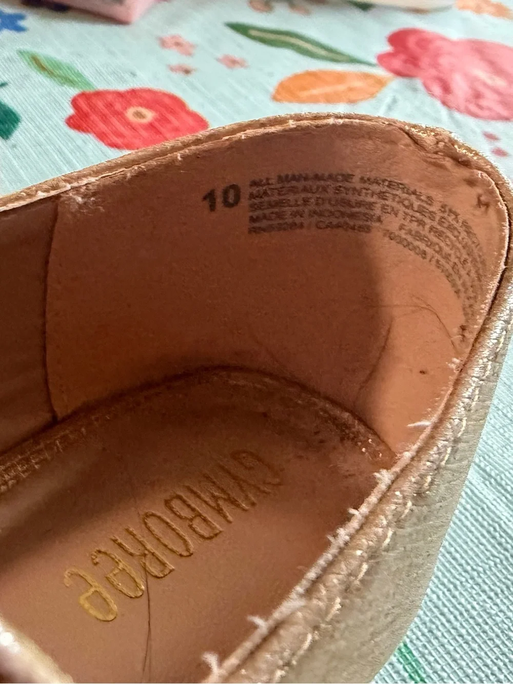 Gymboree Girls  Gold Bow Mary Jane Dress Shoes